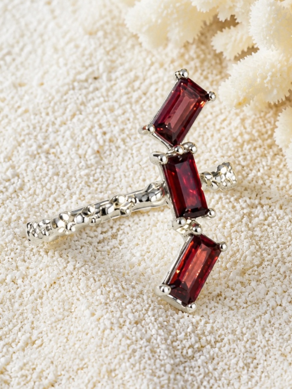 NEW!  Garnet Ring